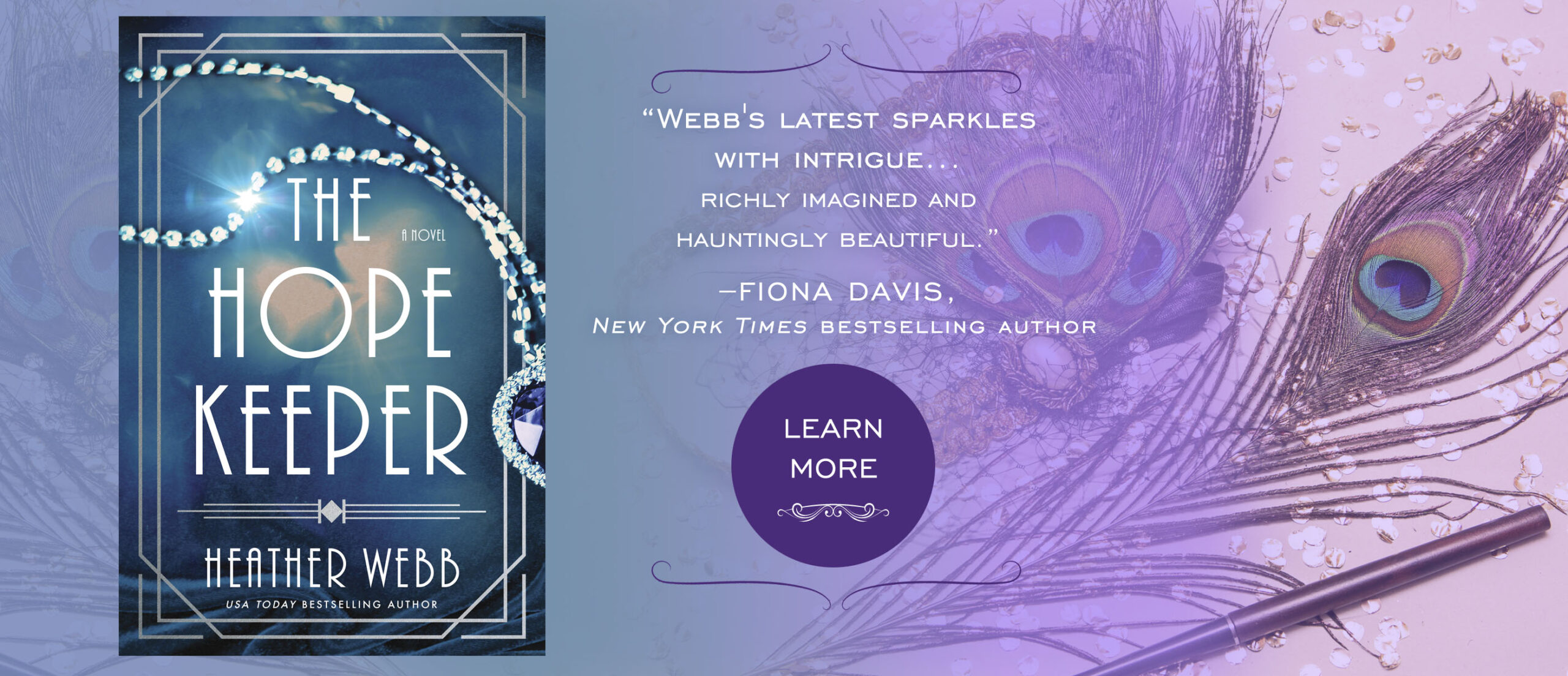 The Hope Keeper novel by Heather Webb